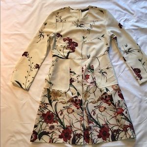 Zara floral dress